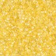 Miyuki delica beads 10/0 - Lined pale yellow ab DBM-53